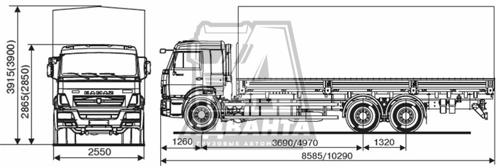 KAMAZ-65117-skhema